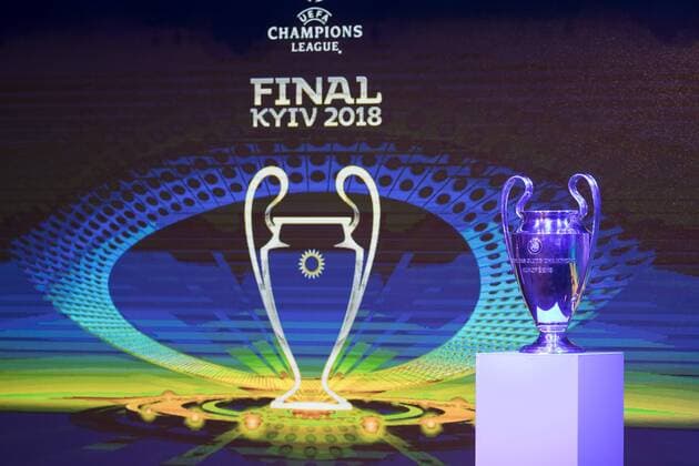 Presentation Of UEFA Champions League 2018 Finals Logo In Kyiv  Copyright: 513680