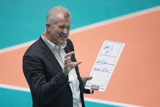 Coach Vital Heynen VfB Friedrichshafen Frankfurt Unterliederbach Copyright: xRoskaritzx Eibner-Pressefotox EP_kess_rrz