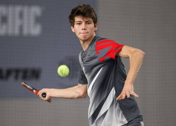 KAI LEMSTRA Tennis German Championships 2017 German Championship Biberach an der Riss Baden Wuerttemberg Germany 13 December 2017 Â Copyright: xJuergenxHasenkopfx