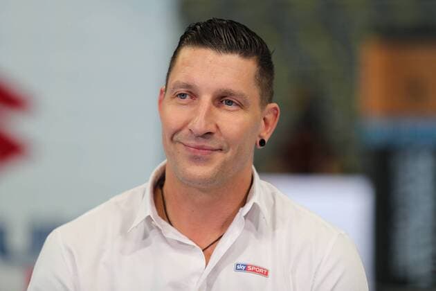 Stefan Kretzschmar TV expert sky sport Single Action Action Portrait Handball DKB Bundesliga Rhein Neckar Löwen Füchse Berlin xozx