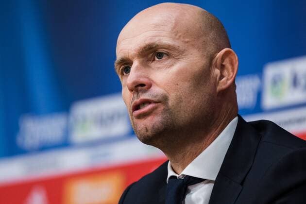 AMSTERDAM - 14-12-2017 , voetbal , Eredivisie , Johan Cruijff Arena , seizoen 2017 2018 , Ajax - Excelsior 3-1 , Ajax trainer coach Marcel Keizer Ajax - Excelsior  x1860984x