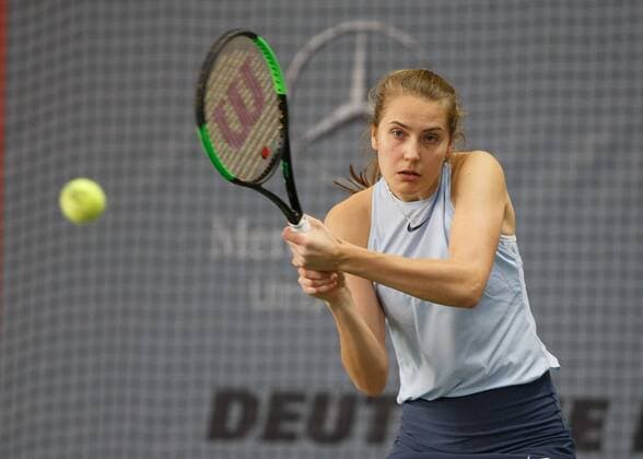 ANTONIA LOTTNER GER Tennis German Championships 2017 German Championship Biberach an der Riss Baden Wuerttemberg Germany 14 December 2017 Â Copyright: xJuergenxHasenkopfx