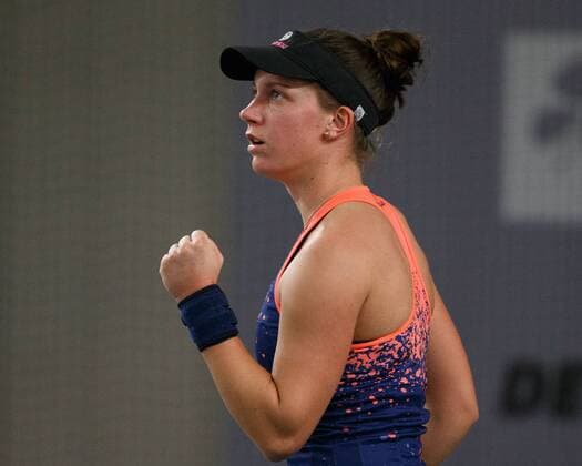DINAH PFIZENMAIER GER makes a fist and cheers rejoicing emotion Copyright: xJuergenxHasenkopfx