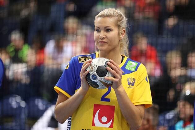 Sweden France 23 IHF Handball Womens World Cup Hamburg 15 12 17 Hamburg 15 12 17 Sport Handball 23 IHF Handball Womens World Cup Semifinals Sweden France Ulrika Toft Hansen Sweden 02 xmmkx