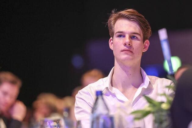 Felix Presentation NRW Sportsman of the Year 2017 Duesseldorf 15 12 2017 High jumper Falk Wendrich at the Felix Awards NRW Sportsman of the Year 2017 on 15 12 2017 in the Mitsubishi Electric hall in Duesseldorf North Rhine-Westphalia xakx