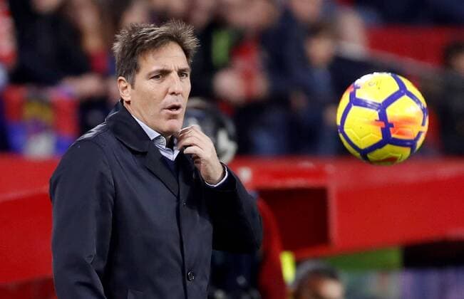 Sevilla s Argentinian head coach Eduardo Berizzo during the Spanish First Division league 17th match between Sevilla and Levante at the Sanchez Pizjuan stadium in Seville, Andalusia, Spain, 15 December 2017. Sevilla vs. Levante !ACHTUNG: NUR REDAKTIONELLE NUTZUNG!  Copyright: xJulioxMunozx SEV007 20171215-636489777755354726