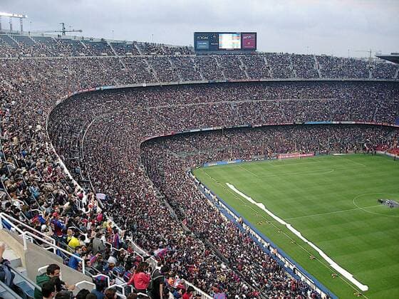 Fußball, Stadiongeschichte FC Barcelona Football stadium Camp Nou Barcelona Stade Camp Not Barcelone 15 05 2005 PatrickxLefevre  x81261903stx