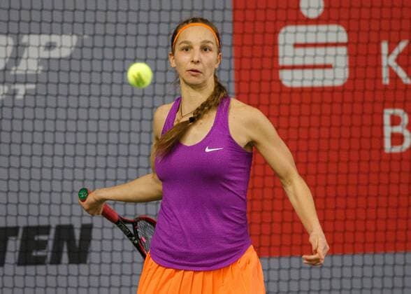 TAMARA KORPATSCH GER Tennis German Championships 2017 German Championship Biberach an der Riss Baden Wuerttemberg Germany 16 December 2017 Â Copyright: xJuergenxHasenkopfx