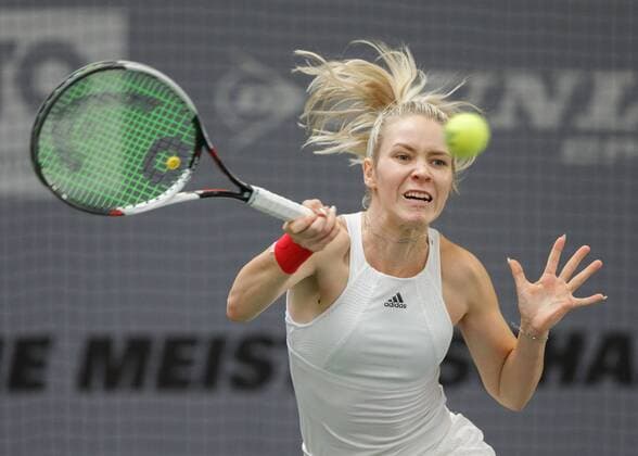 KATHARINA HOBGARSKI GER Tennis German Championships 2017 German Championship Biberach an der Riss Baden Wuerttemberg Germany 16 December 2017 Â Copyright: xJuergenxHasenkopfx