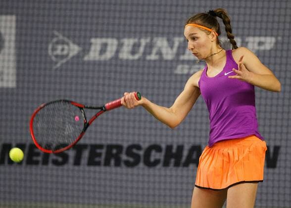 TAMARA KORPATSCH GER Tennis German Championships 2017 German Championship Biberach an der Riss Baden Wuerttemberg Germany 16 December 2017 Â Copyright: xJuergenxHasenkopfx