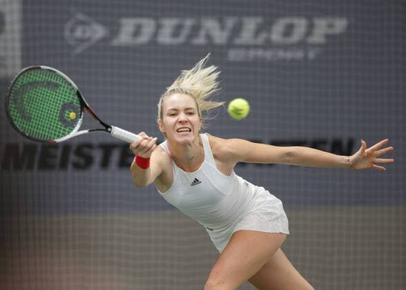 KATHARINA HOBGARSKI GER Tennis German Championships 2017 German Championship Biberach an der Riss Baden Wuerttemberg Germany 16 December 2017 Â Copyright: xJuergenxHasenkopfx