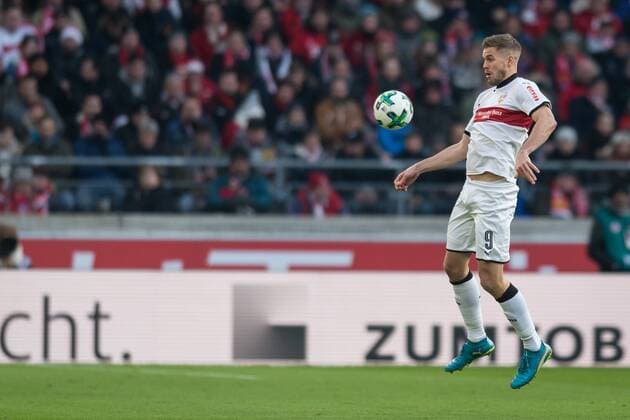 16 12 2017 xmhx Soccer 1 Bundesliga VfB Stuttgart Bayern Munich Muenchen emspor v Simon Terodde VfB Stuttgart FREISTELLER Stuttgart