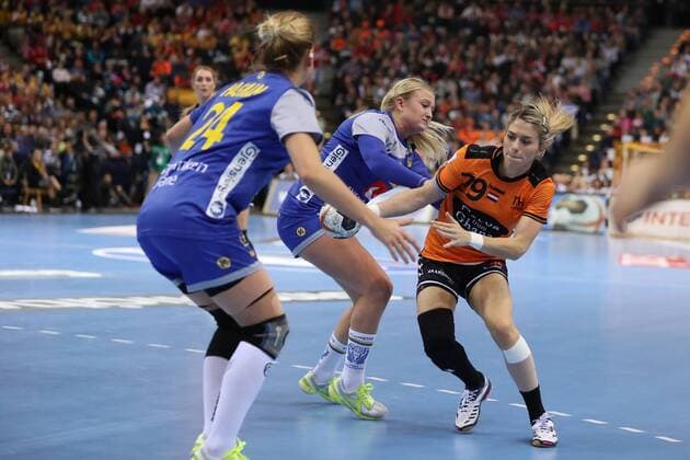 Netherlands Sweden 23 IHF Womens Handball Womens World Cup Hamburg 17 12 17 Hamburg 17 12 17 Sport Handball 23 IHF Womens Handball Womens World Cup Match 3 Netherlands Sweden Estavana Polman Netherlands 79 Nathalie Hagman Sweden 24 Hanna Blomstrand Sweden 22 xmmkx