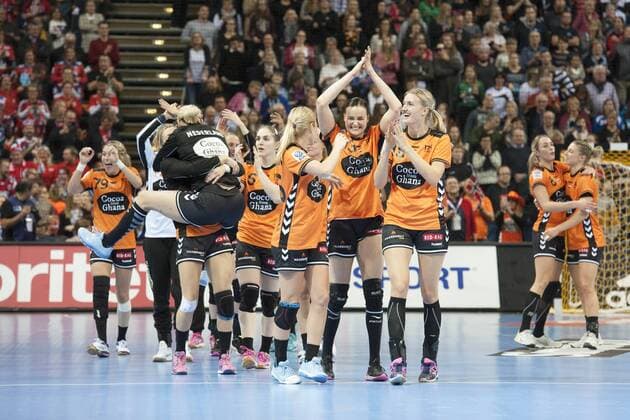 The Netherlands are third in the World Cup Netherlands Sweden Handball 23 IHF Handball Womens World Cup 17 12 17 Hamburg Hamburg Germany Barclaycard Arena Copyright: xAgentur54Gradx xThomasxSobczakx
