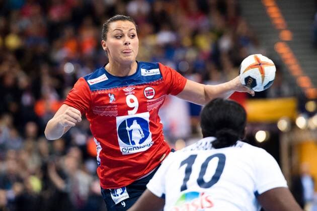171217 Norways Nora Mark in the final between France and Norway during the World Cups World Cup on 17 December 2017 in Hamburg  Copyright: CARLxSANDIN BB171217CS120