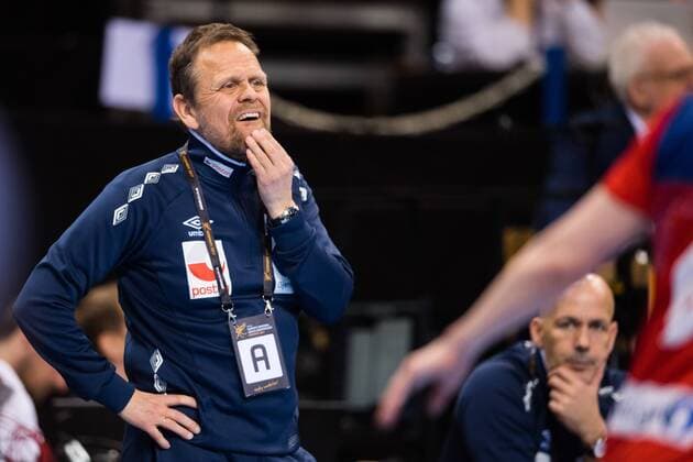 171217 Norways federation Thorir Hergeirsson in the finals between France and Norway during the World Cup at 17 December 2017 in Hamburg  Copyright: CARLxSANDIN BB171217CS151