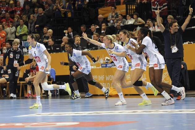 France is world champion France Norway Handball 23 IHF Handball Womens World Cup Hamburg 17 12 17 Hamburg Hamburg Germany Barclaycard Arena Copyright: xAgentur54Gradx xThomasxSobczakx