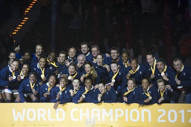 France is world champion France Norway Handball 23 IHF Handball Womens World Cup Hamburg 17 12 17 Hamburg Hamburg Germany Barclaycard Arena Copyright: xAgentur54Gradx xThomasxSobczakx