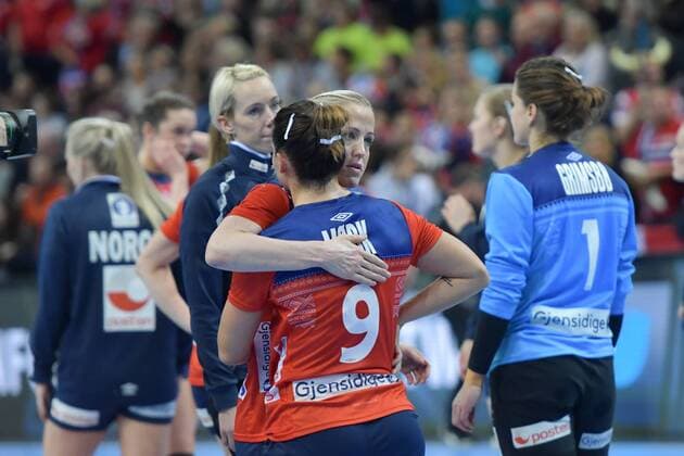 GER IHF World Cup 2017 Final France vs Norway 17 12 17 Barleyycard Arena Hamburg GER GERF World Cup 2017 Final France vs Norway in picture the Norwegian team only win the silver title and are disappointed nordphotox xWitke nph00002