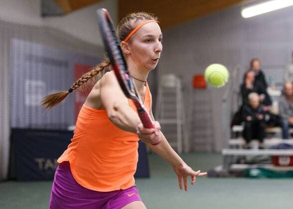 TAMARA KORPATSCH Tennis German Championships 2017 German Championship Biberach an der Riss Baden Wuerttemberg Germany 17 December 2017 Â Copyright: xJuergenxHasenkopfx
