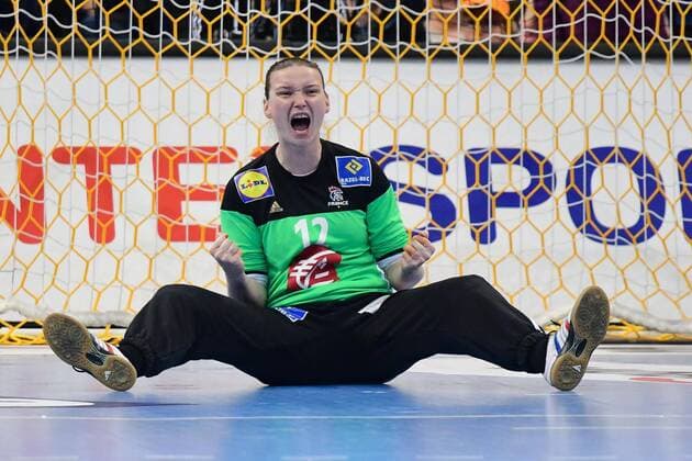 Germany Hamburg Barcleycard Arena Handball Womens World Cup Final France Norway Amandine Leynaud FRA