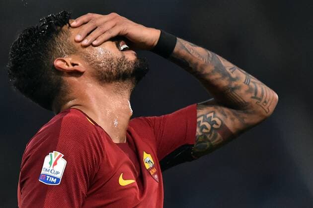 Bilder des Tages - SPORT Fußball, Coppa Italia, AS Rom - FC Turin Roma 20-12-2017 Olimpic Stadium Roma Torino Tim Cup Nella Foto Juan Jesus Photo Fotografo01  Copyright: xFotografo01x xIPAx xFotografo01x
