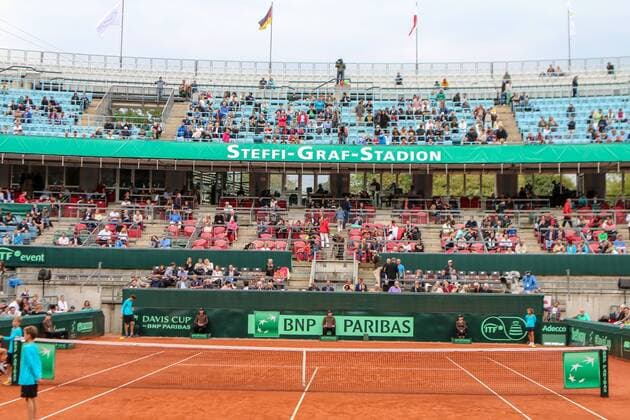 Steffi Graf Stadium Davis Cup Germany vs Poland 2016 Berlin