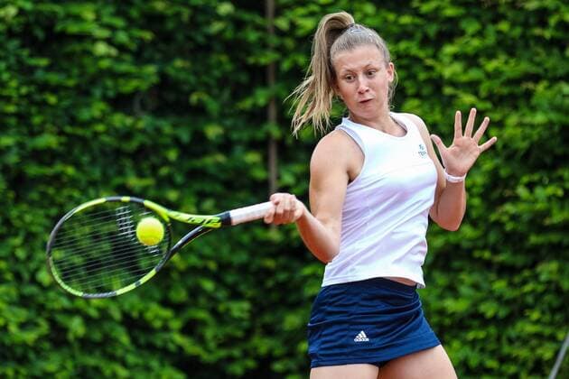 Anna Gabric TEC Waldau Stuttgart 1 Bundesliga ladies Berlin 03 06 2017