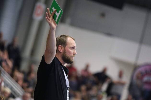 Heiner Bueltmann coach HSG Nordhorn-Lingen ASV Hamm Westphalia vs HSG Nordhorn-Lingen 2 handball Bundesliga 22 12 2017 Hamm Copyright: xEibner-Pressefoto Strohdiekx EP_JSK