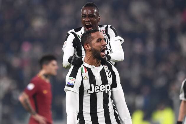 Fußball, Juventus Turin - AS Rom Mg Torino 23 12 2017 - campionato di calcio serie A Juventus-Roma foto Matteo Gribaudi Image nella foto: esultanza gol Medhi Benatia 