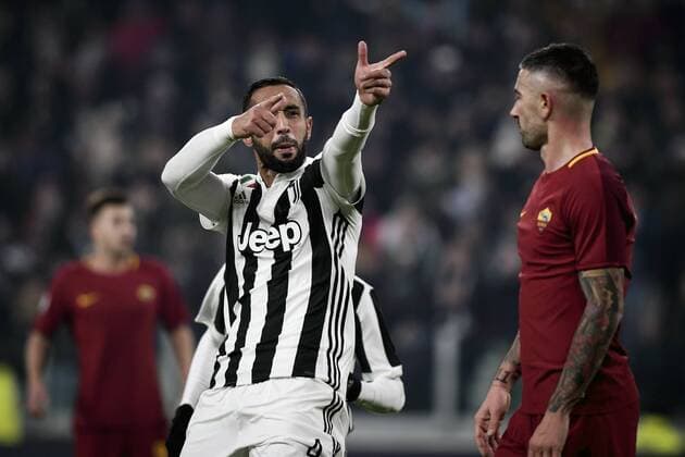 Fußball, Juventus Turin - AS Rom Esultanza gol Mehdi Benatia Juventus Goal celebration Torino 23-12-2017 Allianz Stadium Calcio Serie A Juventus - Roma foto OnePlusNine Insidefoto OnePlusNine