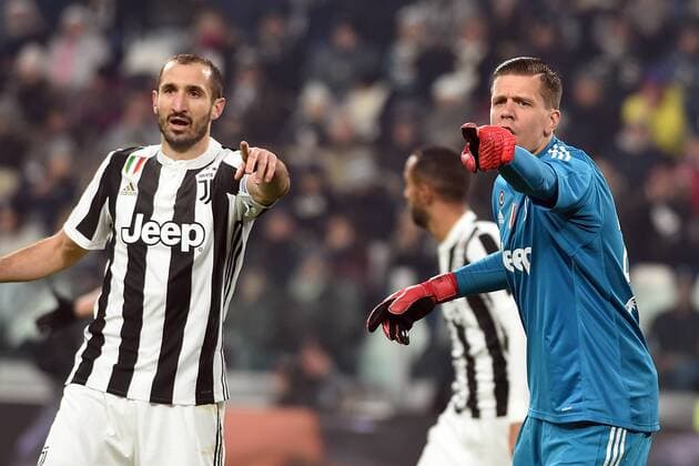 IPP20171223 Football - soccer: Serie A, Juventus Turin - AS Rom, szczesny wojciech e giorgio chiellini (Hinweis: Verwendung nur in Deutschland - only Germany) *** IPP20171223 football soccer Serie A Juventus Turin AS Roma szczesny wojciech e giorgio chiellini note only use only in Germany Germany 