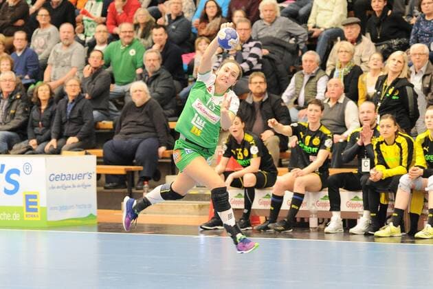 IRIS Guberinic fresh on 13 of Göppingen team handball women 1 Bundesliga 23 12 2017 photo TBaur EIBNER Göppingen Copyright: xBaurT Eibner-Pressefotox EP_ToBa
