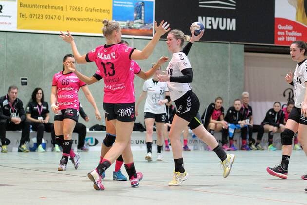 Handball 1 HBF babes Metzingen vs. TSV Bayer 04 Leverkusen 2017 12 23 Metzingen Copyright: xBaur_Seb Eibner-Pressefotox EP_Seb_Ba