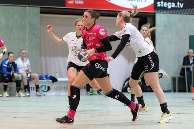 Handball 1 HBF babes Metzingen vs. TSV Bayer 04 Leverkusen 2017 12 23 Metzingen Copyright: xBaur_Seb Eibner-Pressefotox EP_Seb_Ba