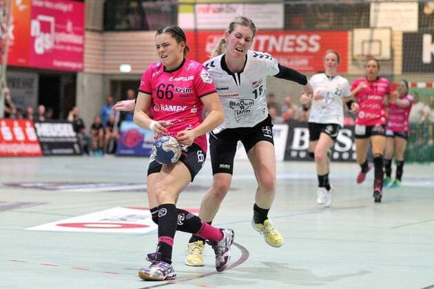 Handball 1 HBF babes Metzingen vs. TSV Bayer 04 Leverkusen 2017 12 23 Metzingen Copyright: xBaur_Seb Eibner-Pressefotox EP_Seb_Ba