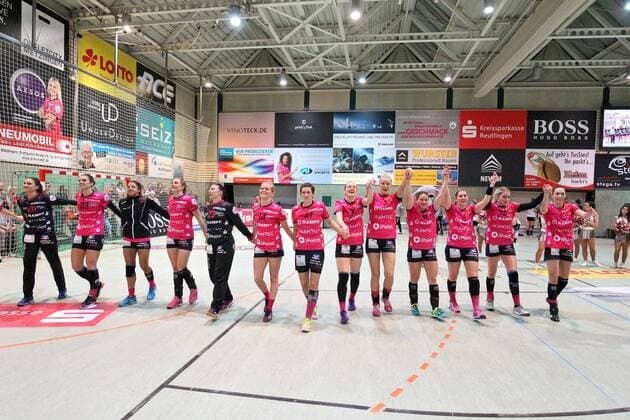 Handball 1 HBF babes Metzingen vs. TSV Bayer 04 Leverkusen 2017 12 23 Metzingen Copyright: xBaur_Seb Eibner-Pressefotox EP_Seb_Ba