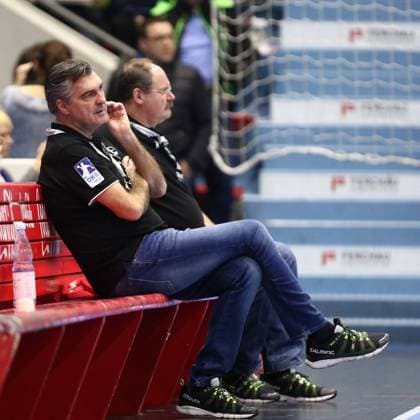 Coach Michael Roth Melsungen VfL Gummersbach vs MT Melsungen handball 1 Bundesliga 26 12 2017 Gummersbach Copyright: xEibner-Pressefoto RenexWeissx EP_RWS