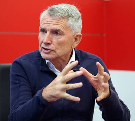 VfB Stuttgart Wolfgang Dietrich Germany Stuttgart 07 12 2017 football Bundesliga season 2017 2018 VfB Stuttgart President Wolfgang Dietrich