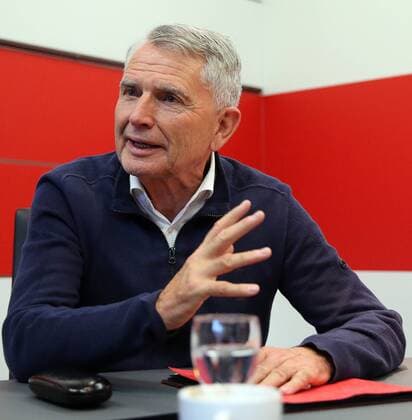 VfB Stuttgart Wolfgang Dietrich Germany Stuttgart 07 12 2017 football Bundesliga season 2017 2018 VfB Stuttgart President Wolfgang Dietrich