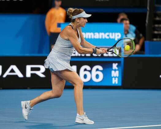 BELINDA BENCIC SUI tennis Hopman Cup 2018 ITF Perth arena Perth Western Australia Australia 30 December 2017 Â Copyright: xJuergenxHasenkopfx