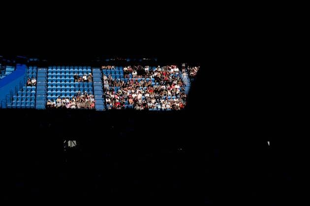 30th December 2017, Perth Arena, Perth, Australia; MasterCard Hopman Cup Tennis; A section of the crowd is lit in sunlight during the Roger Federer Yuichi Sugita match  ActionPlus11966449