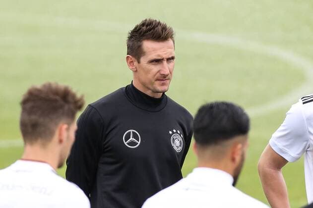 Co coach Miroslav Klose Germany DFB national team training on the training ground by adidas in Herzogenaurach Germany football man men 09 06 2017
