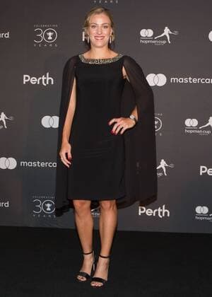 Hopman Cup feature ANGELIQUE KERBER Team Germany new years Eve Gala new year s Eve Ball tennis Hopman Cup 2018 ITF Perth arena Perth Western Australia Australia 31 December 2017 Â Copyright: xJuergenxHasenkopfx