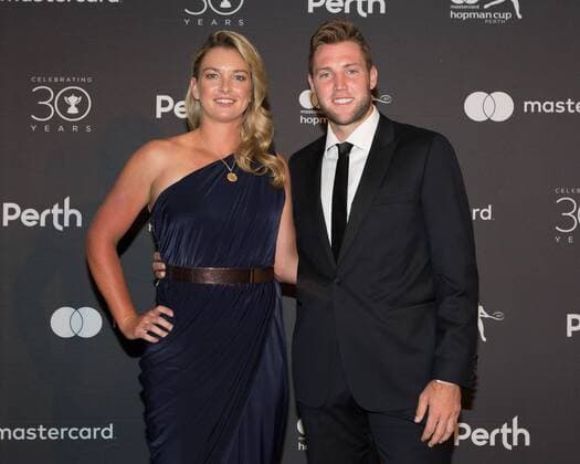 Hopman Cup feature COCO VANDEWEGHE JACK SOCK Team USA New Years Eve Gala new year s Eve Ball tennis Hopman Cup 2018 ITF Perth arena Perth Western Australia Australia 31 December 2017 Â Copyright: xJuergenxHasenkopfx