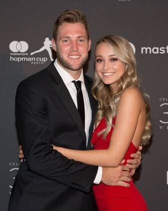 Hopman Cup feature JACK SOCK and friend Zach Burns Team USA New Years Eve Gala new year s Eve Ball tennis Hopman Cup 2018 ITF Perth arena Perth Western Australia Australia 31 December 2017 Â Copyright: xJuergenxHasenkopfx
