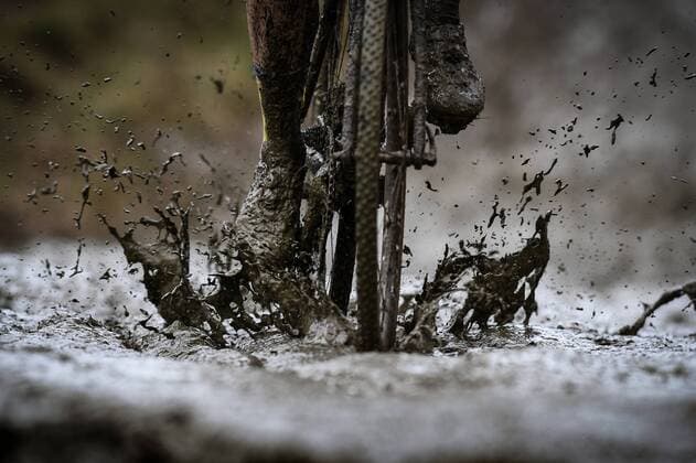 Themen der Woche - SPORT Bilder des Tages - SPORT Illustration picture taken during the U23 race of the GP Sven Nys, the seventh stage in the DVV Trophy Cyclocross competition, Monday 01 January 2018 in Baal, Belgium. DAVIDxSTOCKMAN  x05269683x