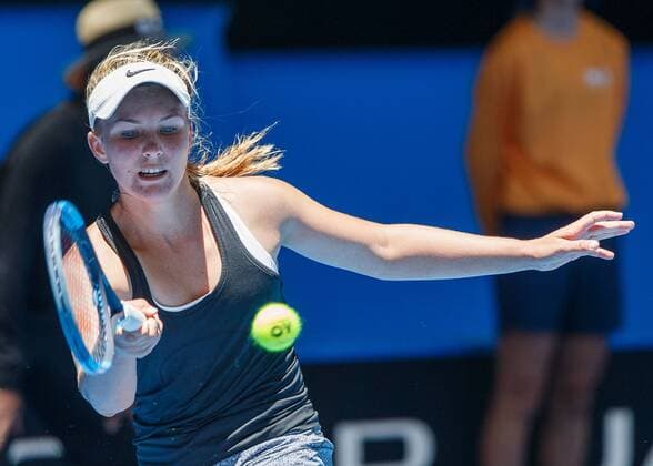 MADDISON INGLIS from passer for team Japan tennis Hopman Cup 2018 ITF Perth arena Perth Western Australia Australia 2 January 2018 Â Copyright: xJuergenxHasenkopfx