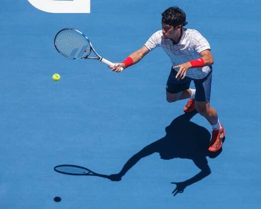 YUICHI SUGITA JPN team Japan by top birds eye shadow tennis Hopman Cup 2018 ITF Perth arena Perth Western Australia Australia 2 January 2018 Copyright: xJuergenxHasenkopfx