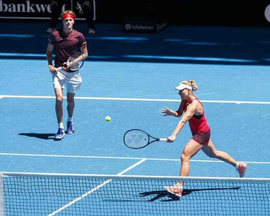 ANGELIQUE KERBER ALEXANDER ZVEREV Team Germany tennis Hopman Cup 2018 ITF Perth arena Perth Western Australia Australia 3 January 2018 Â Copyright: xJuergenxHasenkopfx